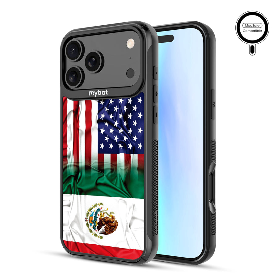 MyBat Design Lab Series MagSafe Case for Apple iPhone 17 Pro Max – Mexican-American Flag - MIP17PMCSLESMSMP168-2.jpg