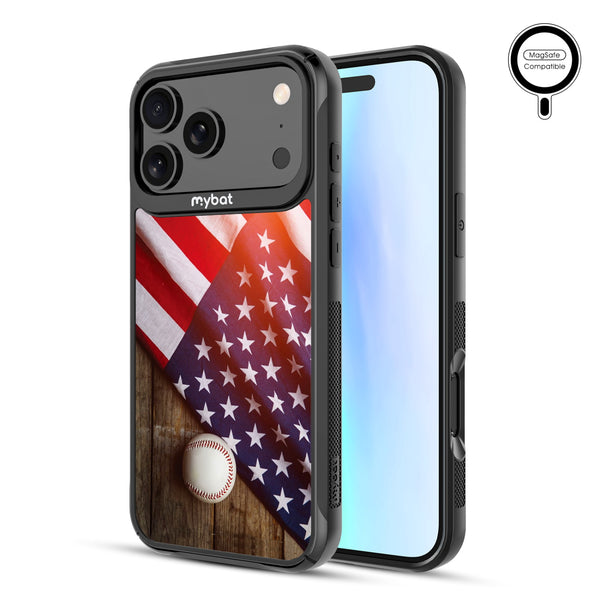 MyBat Design Lab Series MagSafe Case for Apple iPhone 17 Pro Max - Patriotic Pitch - MIP17PMCSLESMSMP172-2.jpg