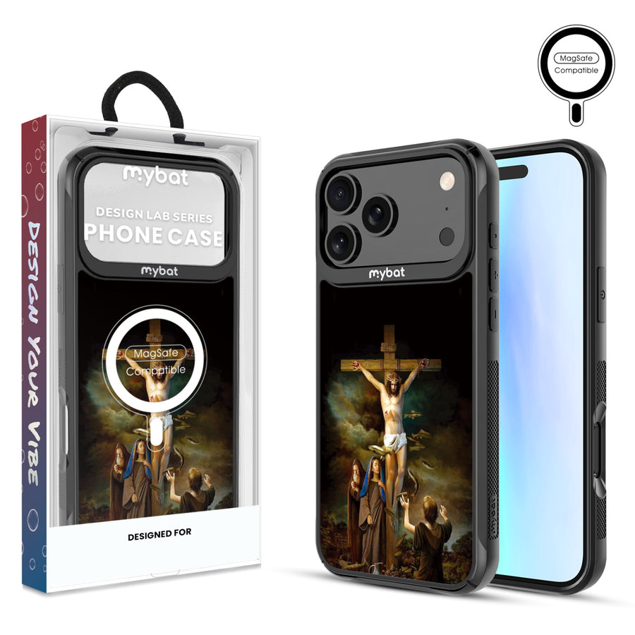 MyBat Design Lab Series MagSafe Case for Apple iPhone 17 Pro Max - Jesus on the Cross - MIP17PMCSLESMSMP197-1.jpg