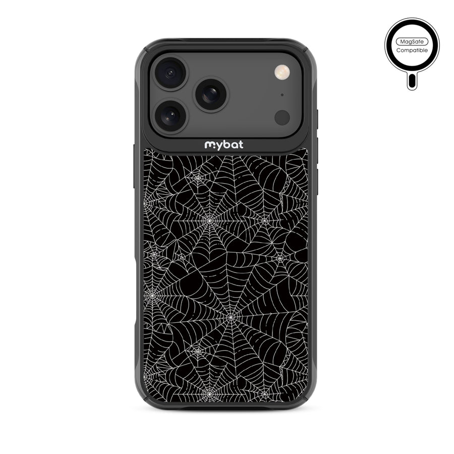 MyBat Design Lab Series MagSafe Case for Apple iPhone 17 Pro Max - Spider Web - MIP17PMCSLESMSMP217-3.jpg