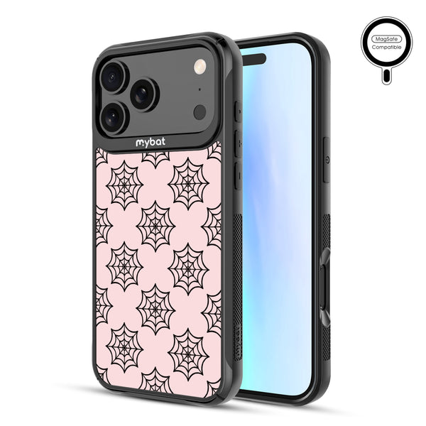 MyBat Design Lab Series MagSafe Case for Apple iPhone 17 Pro Max - Pink Spider Web - MIP17PMCSLESMSMP227-2.jpg