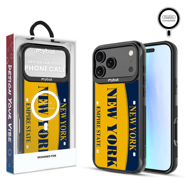 MyBat Design Lab Series MagSafe Case for Apple iPhone 17 Pro Max - New York License Plate - MIP17PMCSLESMSMP258-1.jpg