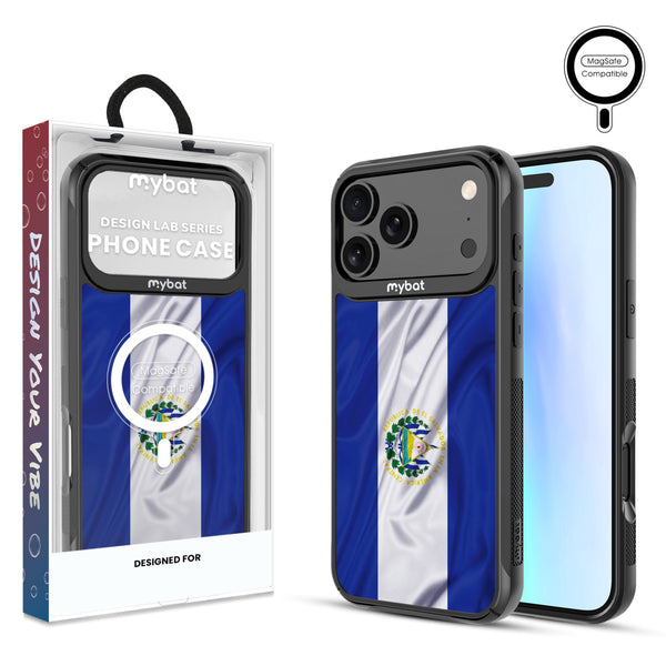MyBat Design Lab Series MagSafe Case for Apple iPhone 17 Pro Max - El Salvador Flag - MIP17PMCSLESMSMP260-1.jpg