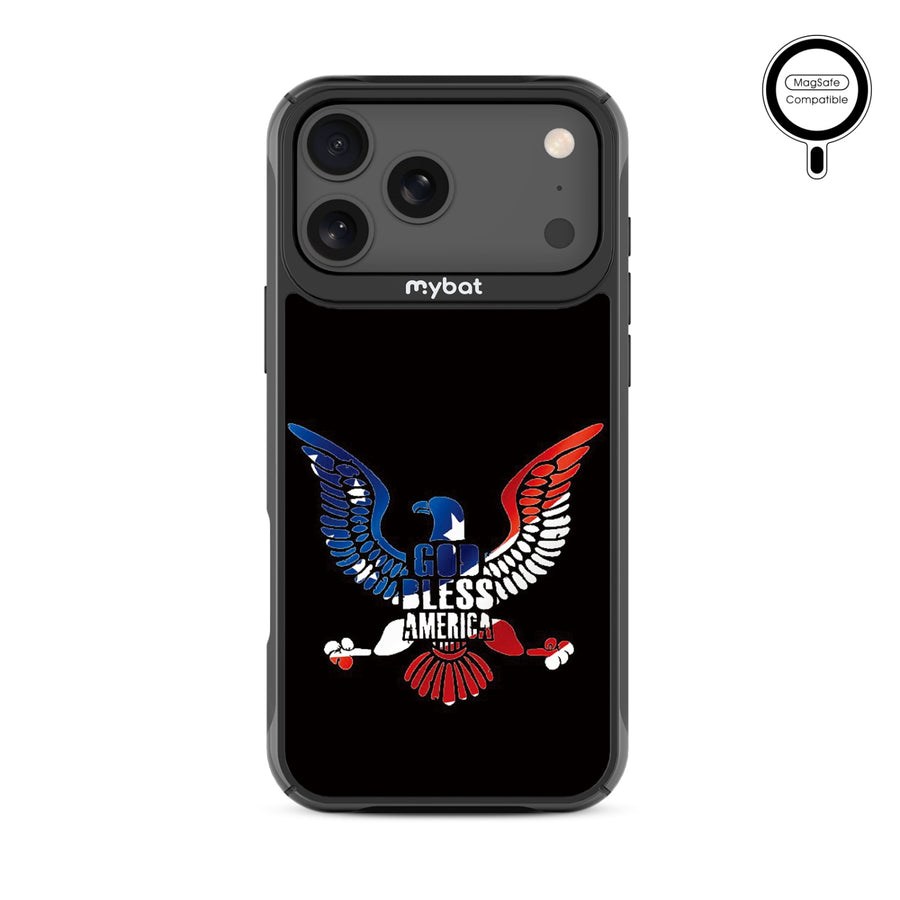 MyBat Design Lab Series MagSafe Case for Apple iPhone 17 Pro Max - God Bless America - MIP17PMCSLESMSMP261-3.jpg