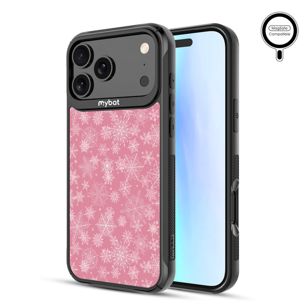 MyBat Design Lab Series MagSafe Case for Apple iPhone 17 Pro Max - Pink Snowflakes - MIP17PMCSLESMSMP282-2.jpg