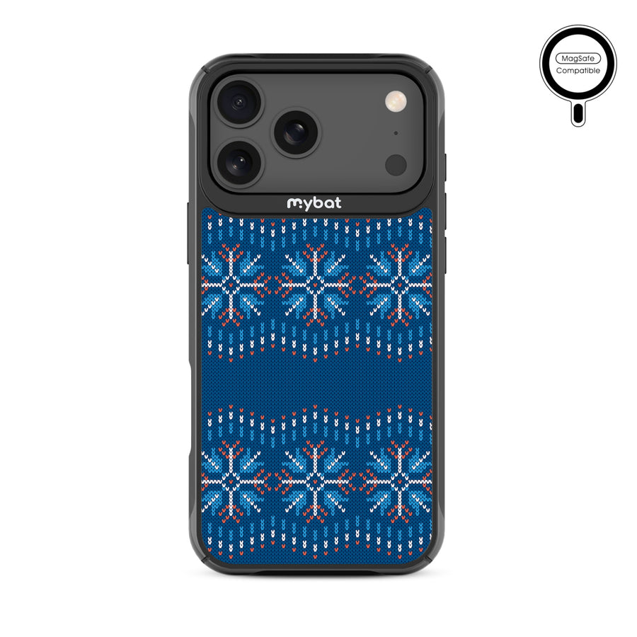 MyBat Design Lab Series MagSafe Case for Apple iPhone 17 Pro Max - Nordic Holiday Knit - MIP17PMCSLESMSMP302-3.jpg