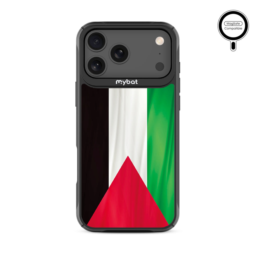 MyBat Design Lab Series MagSafe Case for Apple iPhone 17 Pro Max - Palestine Flag - MIP17PMCSLESMSMP306-3.jpg