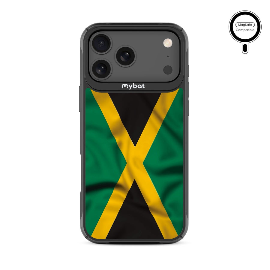 MyBat Design Lab Series MagSafe Case for Apple iPhone 17 Pro Max - Jamaica Flag