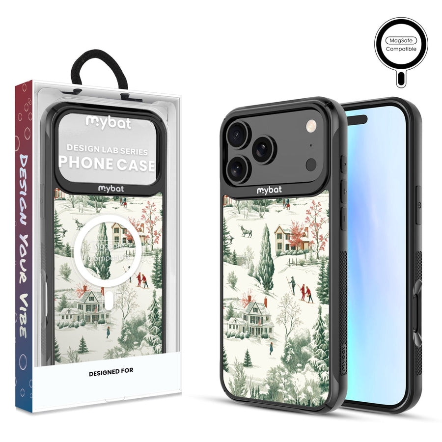 MyBat Design Lab Series MagSafe Case for Apple iPhone 17 Pro Max - Ski Lodge