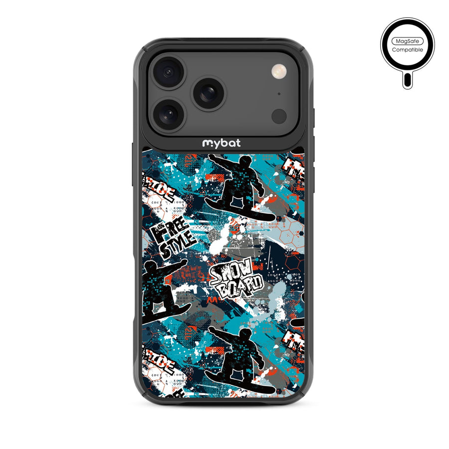 MyBat Design Lab Series MagSafe Case for Apple iPhone 17 Pro Max - Shredding Freestyle