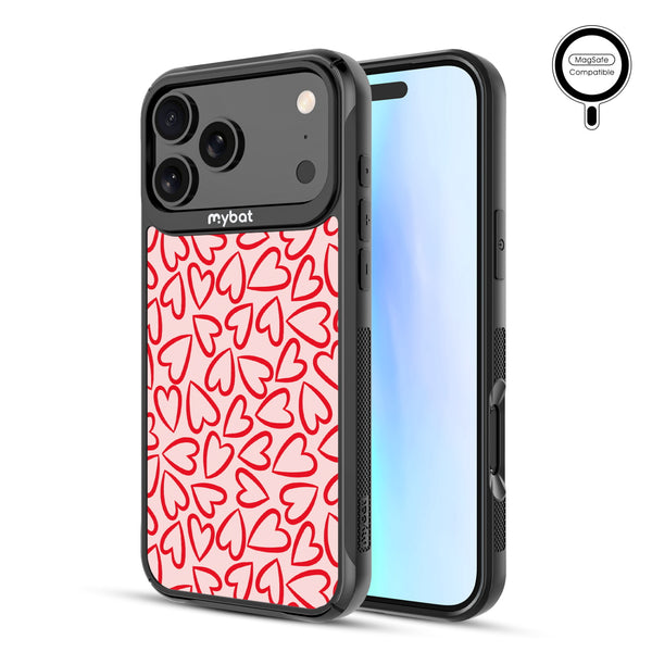 MyBat Design Lab Series MagSafe Case for Apple iPhone 17 Pro Max - Endless Hearts - MIP17PMCSLESMSMP338-2.jpg