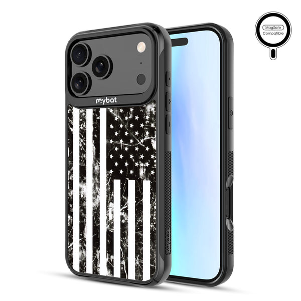 MyBat Design Lab Series MagSafe Case for Apple iPhone 17 Pro Max - Distress US Flag - MIP17PMCSLESMSMP344-2.jpg
