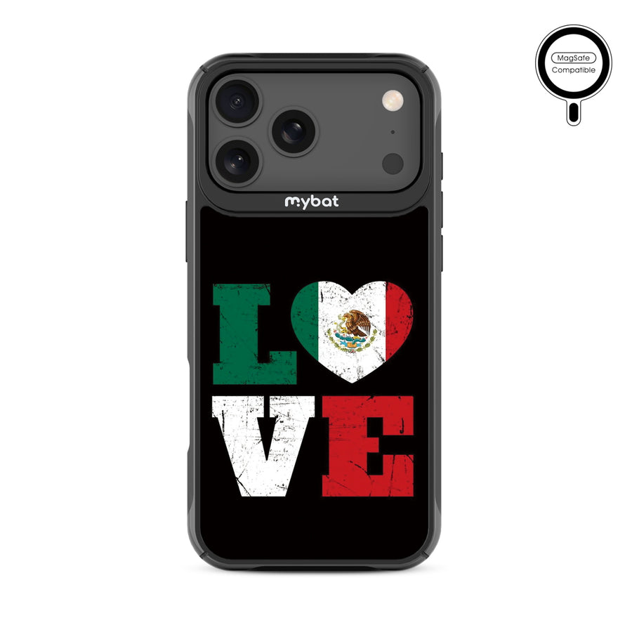 MyBat Design Lab Series MagSafe Case for Apple iPhone 17 Pro Max - Love 4 Mexico - MIP17PMCSLESMSMP347-3.jpg