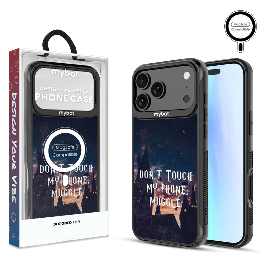 MyBat Design Lab Series MagSafe Case for Apple iPhone 17 Pro Max - Don't Touch My Phone Muggle - MIP17PMCSLESMSMP348-1.jpg