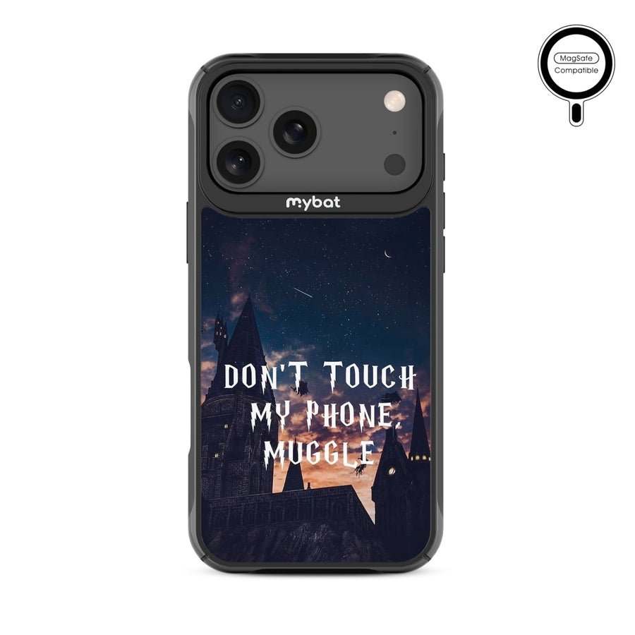 MyBat Design Lab Series MagSafe Case for Apple iPhone 17 Pro Max - Don't Touch My Phone Muggle - MIP17PMCSLESMSMP348-3.jpg