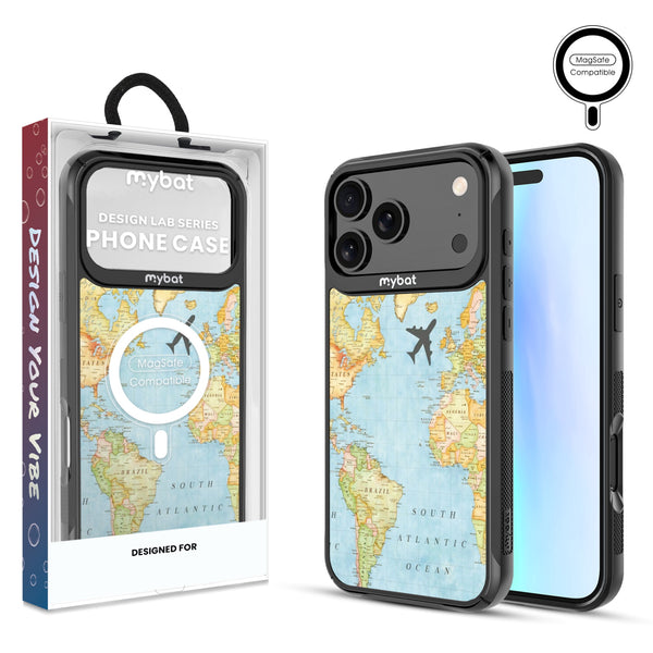 MyBat Design Lab Series MagSafe Case for Apple iPhone 17 Pro Max - Map - MIP17PMCSLESMSMP370-1.jpg