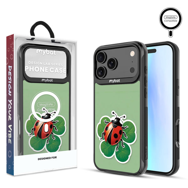 MyBat Design Lab Series MagSafe Case for Apple iPhone 17 Pro Max - Ladybug Luck - MIP17PMCSLESMSMP373-1.jpg
