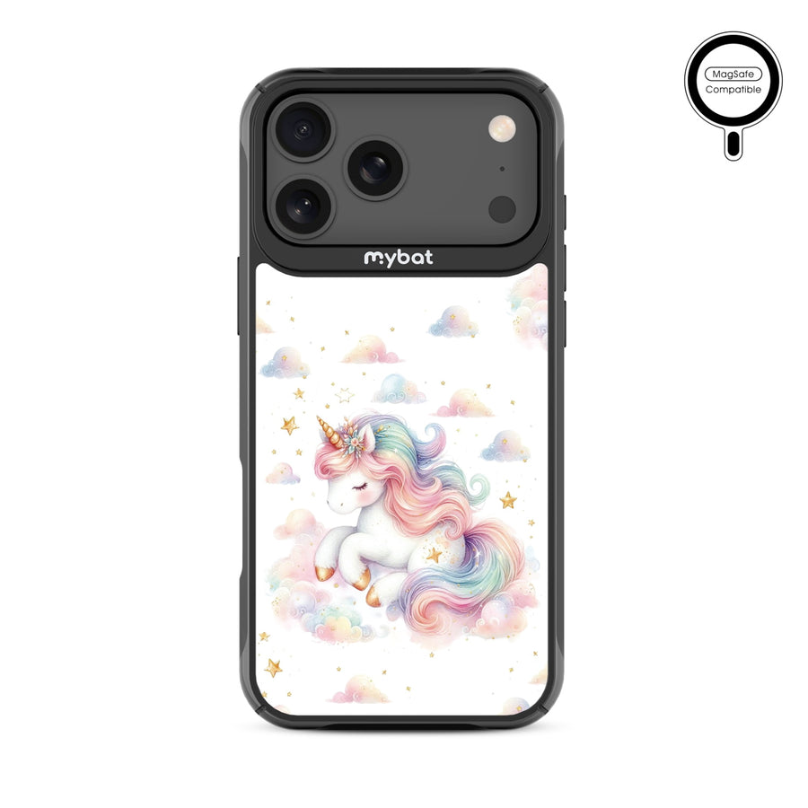 MyBat Design Lab Series MagSafe Case for Apple iPhone 17 Pro Max - Rainbow Unicorn - MIP17PMCSLESMSMP392-3.jpg