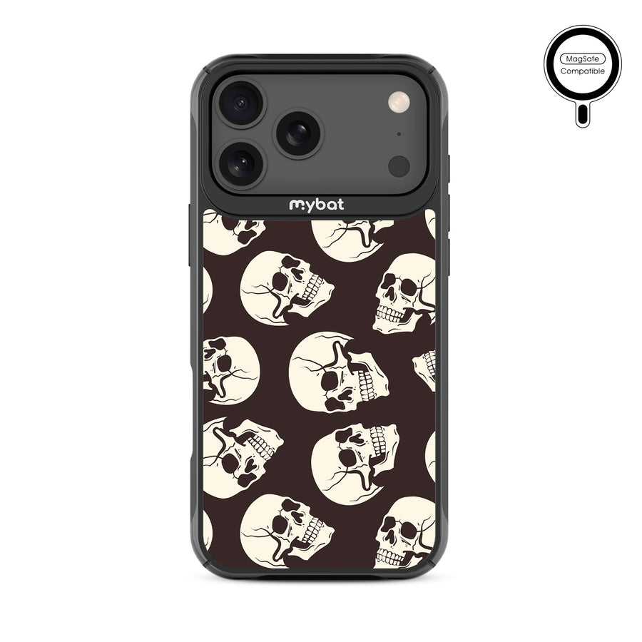 MyBat Design Lab Series MagSafe Case for Apple iPhone 17 Pro Max - Bone Heads - MIP17PMCSLESMSMP411-3.jpg