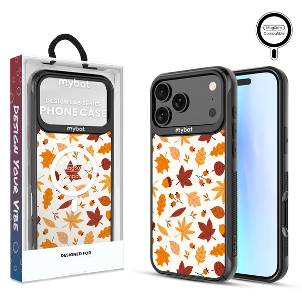 MyBat Design Lab Series MagSafe Case for Apple iPhone 17 Pro Max - Falling Leaves - MIP17PMCSLESMSMP424-1.jpg