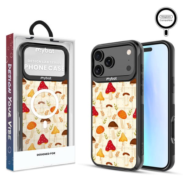 MyBat Design Lab Series MagSafe Case for Apple iPhone 17 Pro Max - Mushroom Patch - MIP17PMCSLESMSMP426-1.jpg