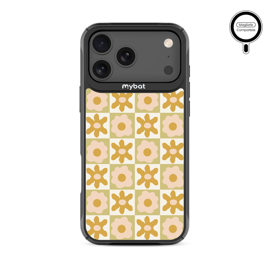 MyBat Design Lab Series MagSafe Case for Apple iPhone 17 Pro Max - Flower Grid - MIP17PMCSLESMSMP441-3.jpg