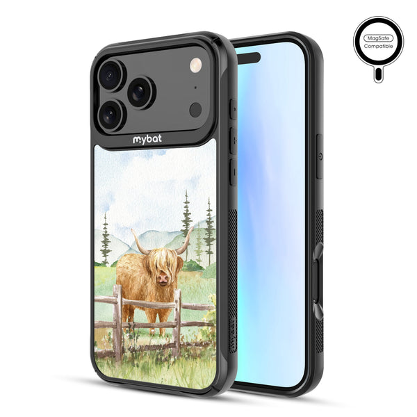 MyBat Design Lab Series MagSafe Case for Apple iPhone 17 Pro Max - Highland Cow - MIP17PMCSLESMSMP470-2.jpg