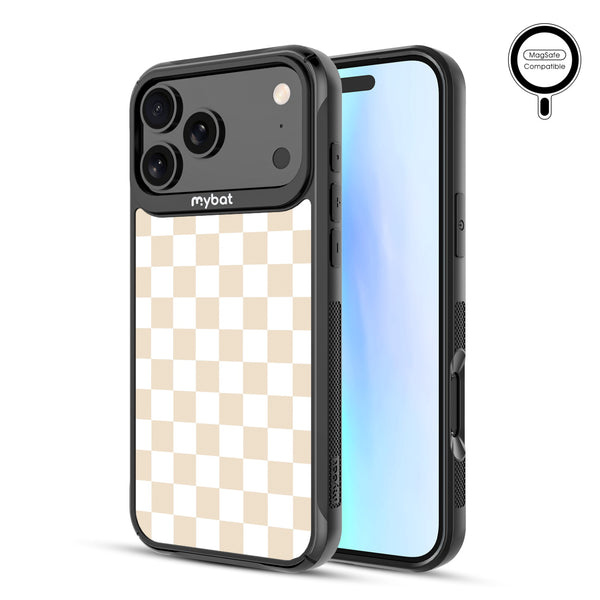 MyBat Design Lab Series MagSafe Case for Apple iPhone 17 Pro Max - Tan Check - MIP17PMCSLESMSMP475-2.jpg