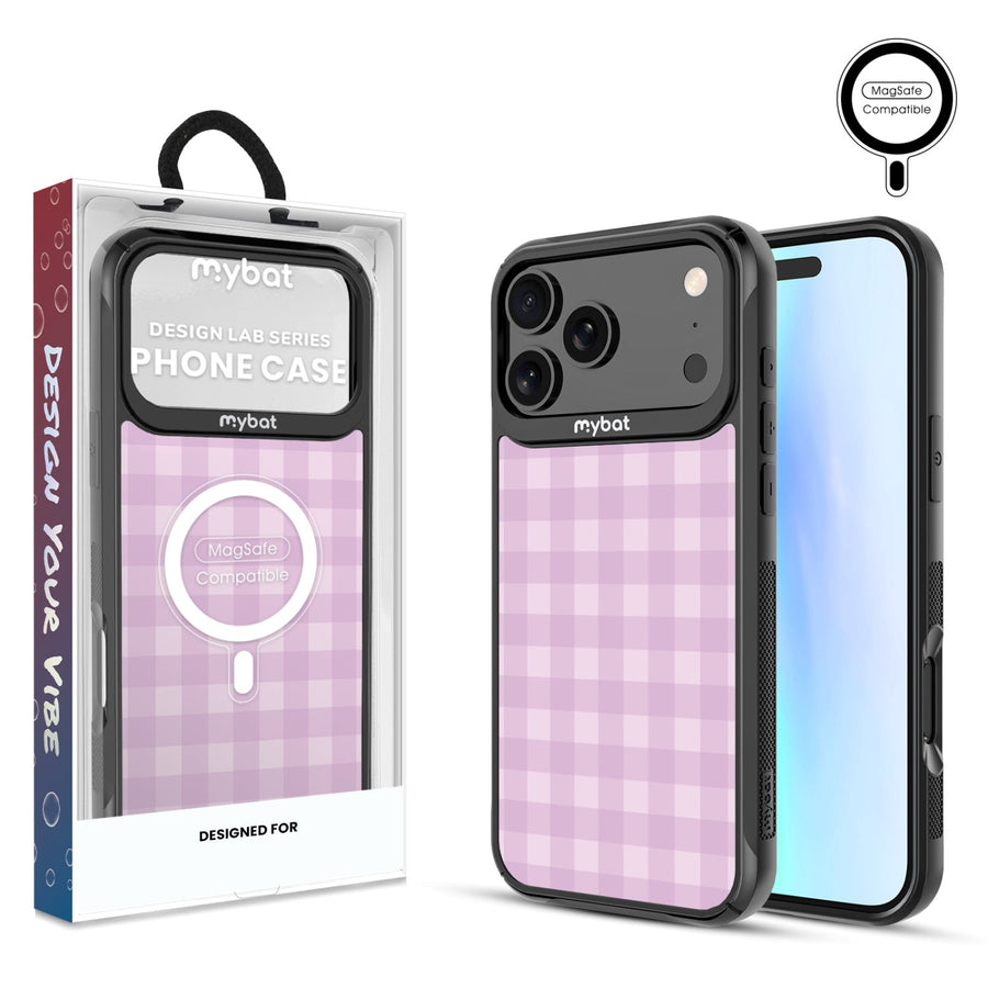 MyBat Design Lab Series MagSafe Case for Apple iPhone 17 Pro Max - Purple Plaid