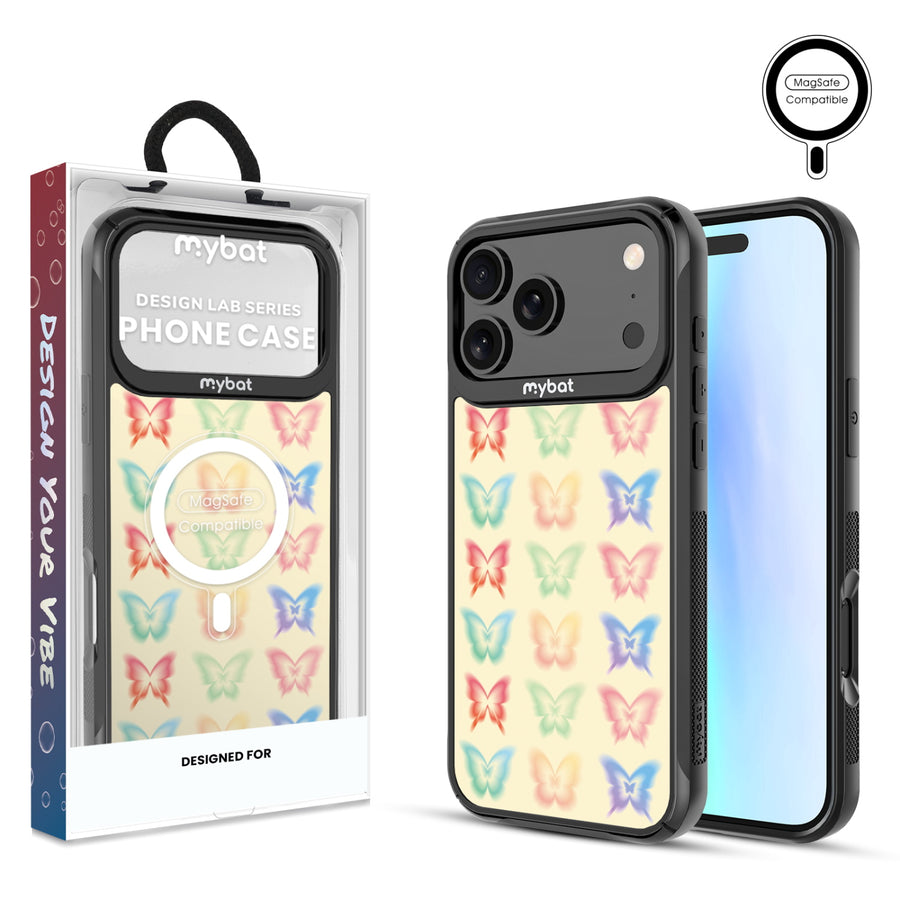 MyBat Design Lab Series MagSafe Case for Apple iPhone 17 Pro Max - Technicolor Butterflies - MIP17PMCSLESMSMP487-1.jpg