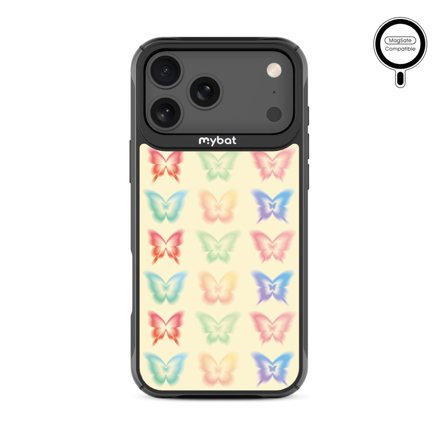 MyBat Design Lab Series MagSafe Case for Apple iPhone 17 Pro Max - Technicolor Butterflies - MIP17PMCSLESMSMP487-3.jpg