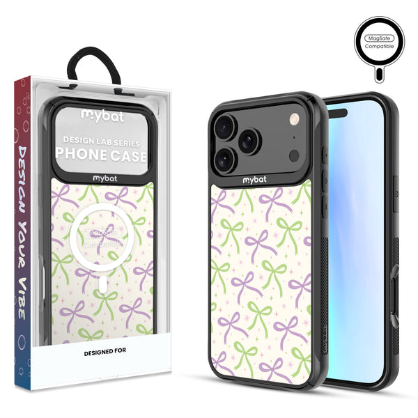 MyBat Design Lab Series MagSafe Case for Apple iPhone 17 Pro Max - Blooming Bows - MIP17PMCSLESMSMP493-1.jpg