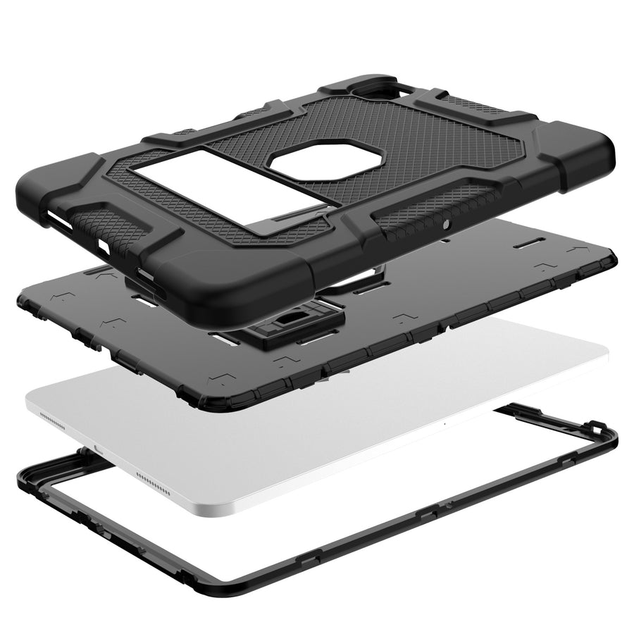 MyBat Symbiosis Stand Protector Case for Apple iPad Air 10.9 (2020)/iPad Pro 11 (2020) / iPad Pro 11 (2022) - Black / Black - MIPA109CSRSSS121-5.jpg
