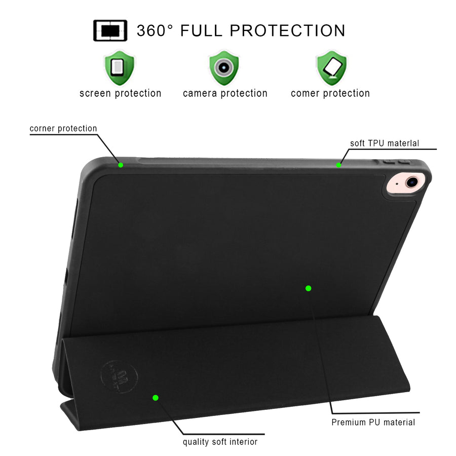 MyBat Slim Fit Smart MyJacket with Trifold Stand for Apple iPad Air 10.9 (2020) / iPad Air 10.9 (2022) - Black - MIPA109PCMJT011-6.jpg
