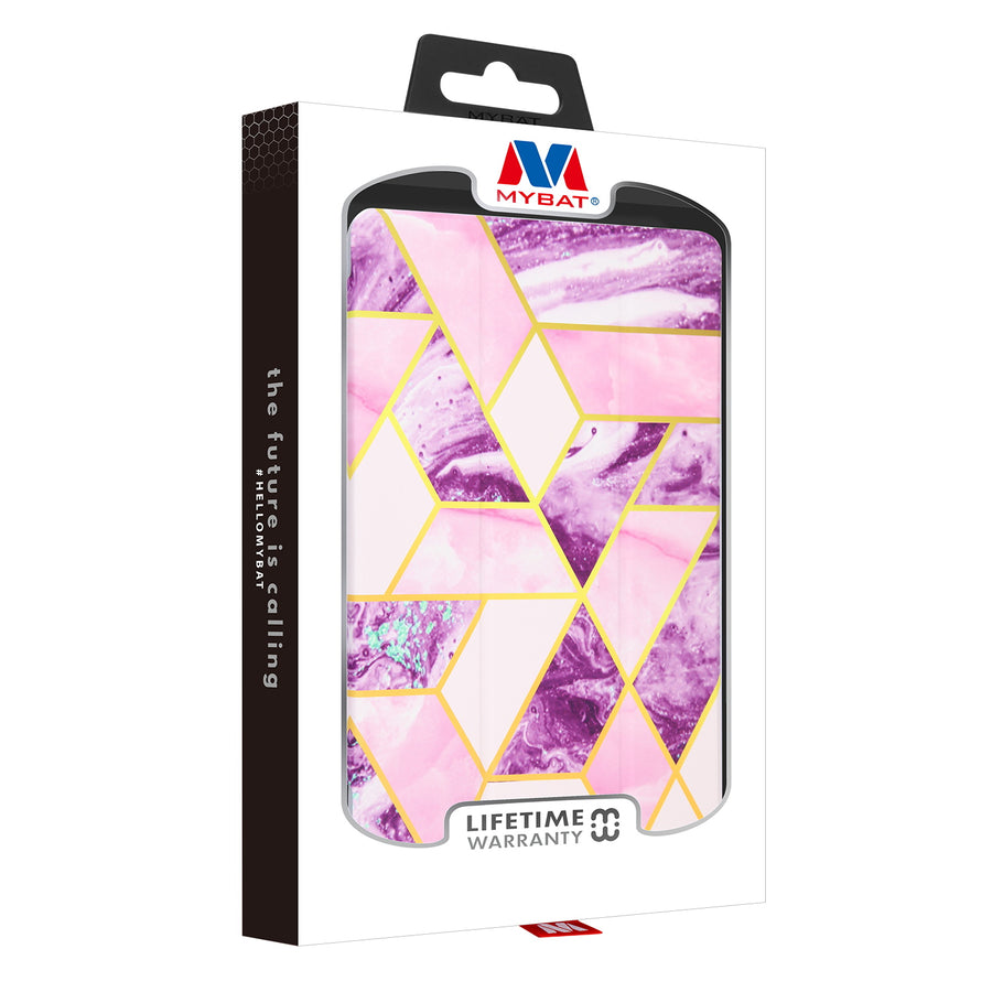MyBat Slim Fit Smart MyJacket with Trifold Stand for Apple iPad mini 4 (A1538,A1550) / iPad mini (2019) - Purple / Pink Mixed Marbling - MIPM5PCMJT022-7.jpg
