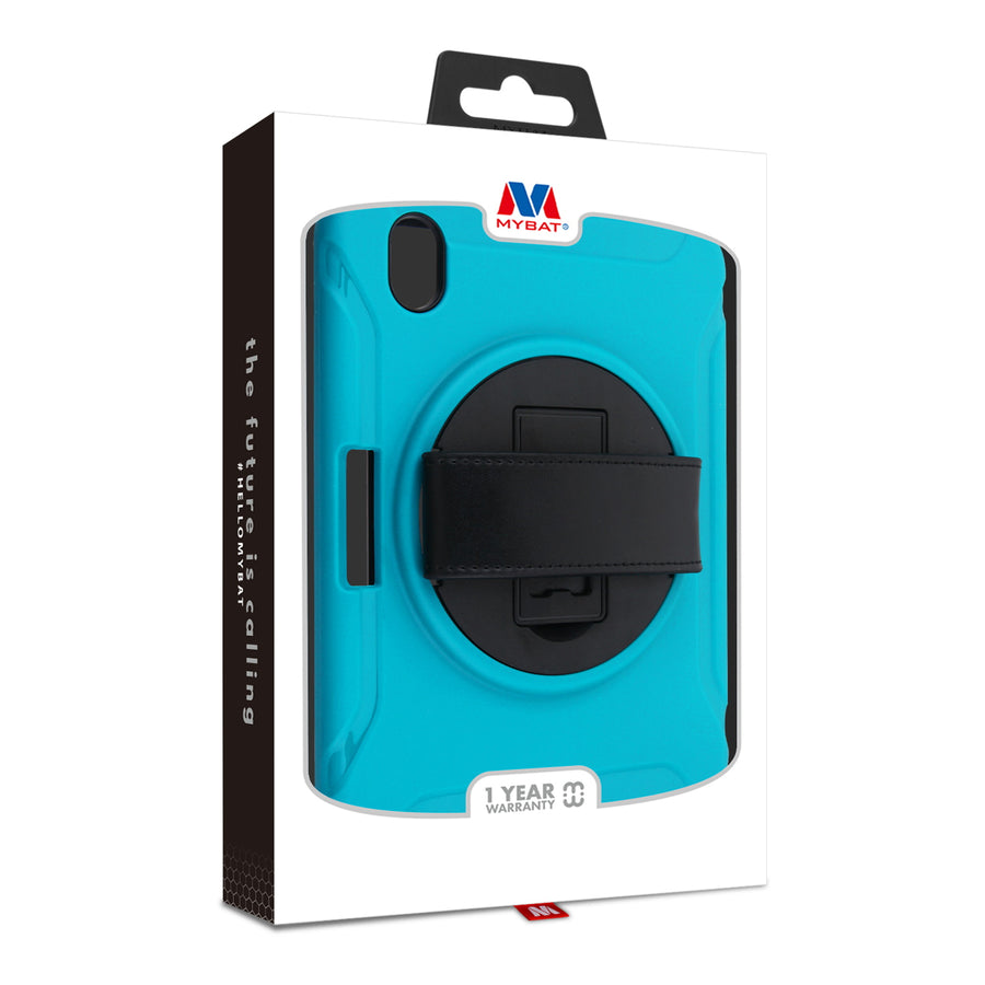 MyBat Spider Drop Resistant Protector Cover (with Rotating Stand) for Apple iPad mini 6 (2021) / iPad mini 7 (2024) - Black / Blue - MIPMI6CSRSSS222-7.jpg