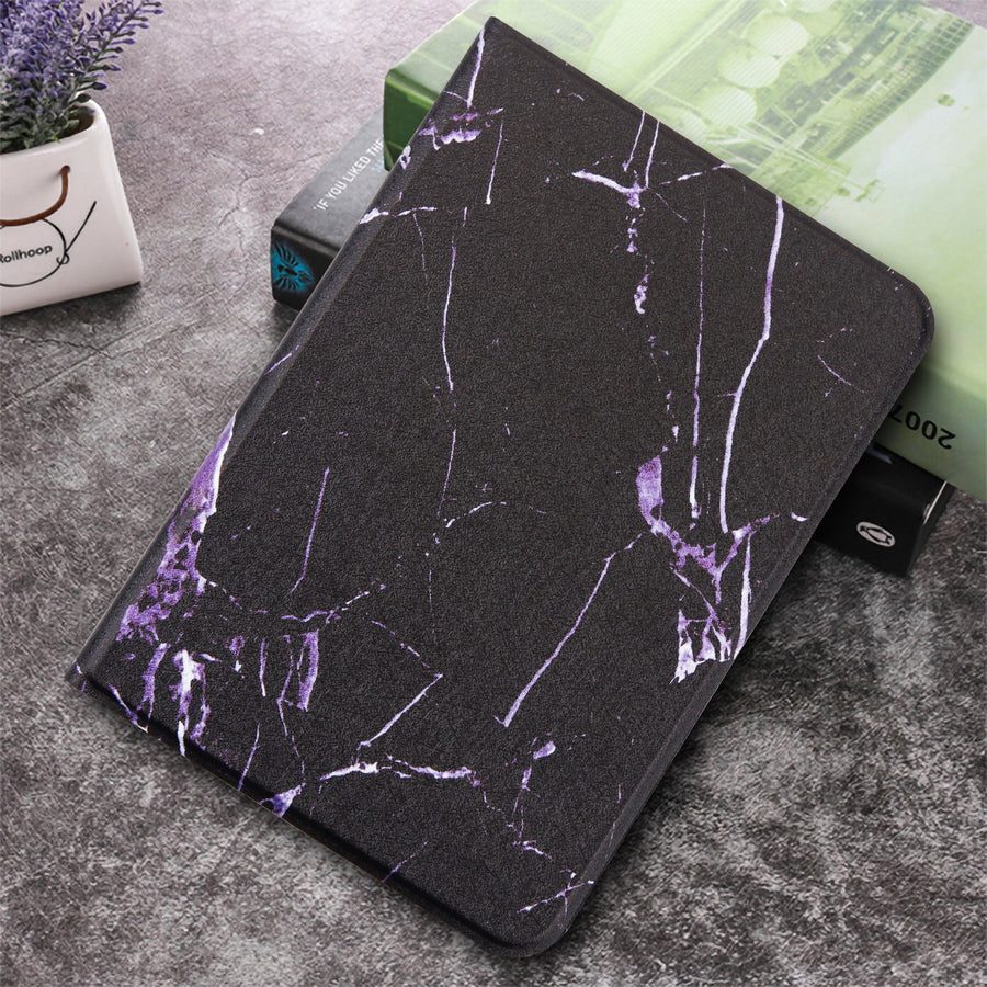 MyBat MyJacket Wallet for Apple iPad mini 6 (2021) / iPad mini 7 (2024) - Black / Marble - MIPMI6PCMJM041-8.jpg