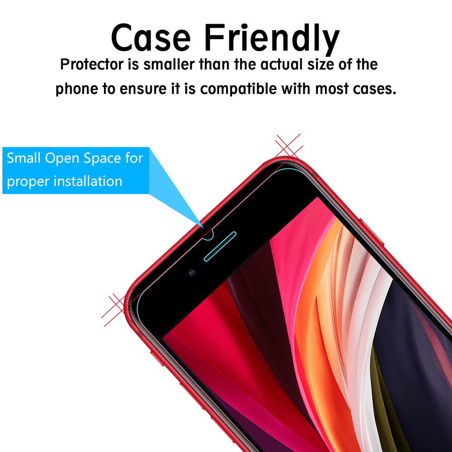 MyBat Tempered Glass Screen Protector (2.5D)(25-pack) for Apple iPhone SE (2020) / SE (2022) - Clear - MIPSE2SC81TF-5.jpg
