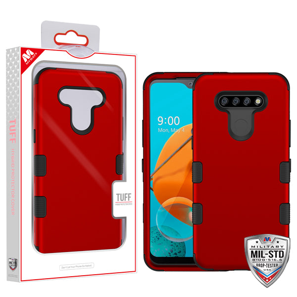 MyBat TUFF Series Case for Lg K51 / Reflect - Red - MLK51CSE1TS006-1.jpg