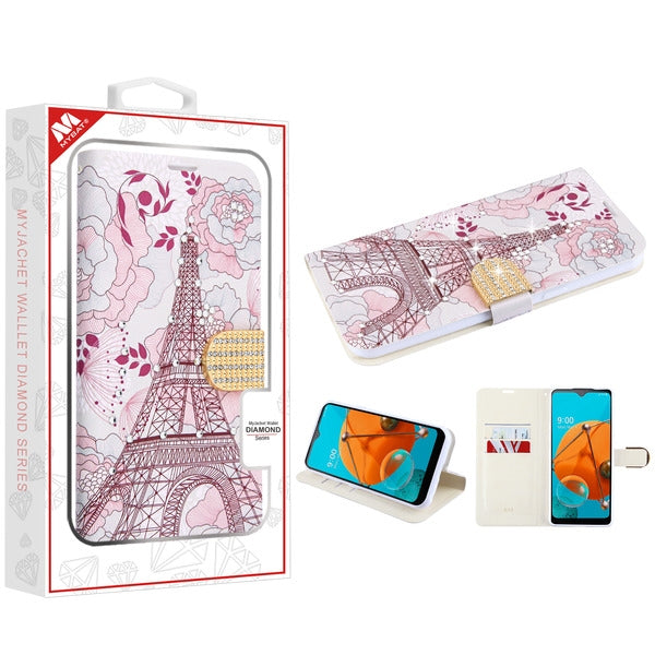 MyBat MyJacket Wallet Diamond Series for Lg K51 / Reflect - Eiffel Tower - MLK51PCMJD104-1.jpg