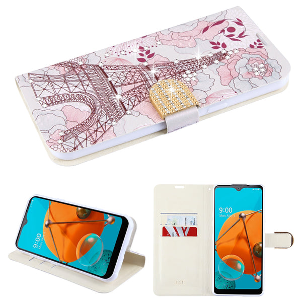 MyBat MyJacket Wallet Diamond Series for Lg K51 / Reflect - Eiffel Tower - MLK51PCMJD104-2.jpg