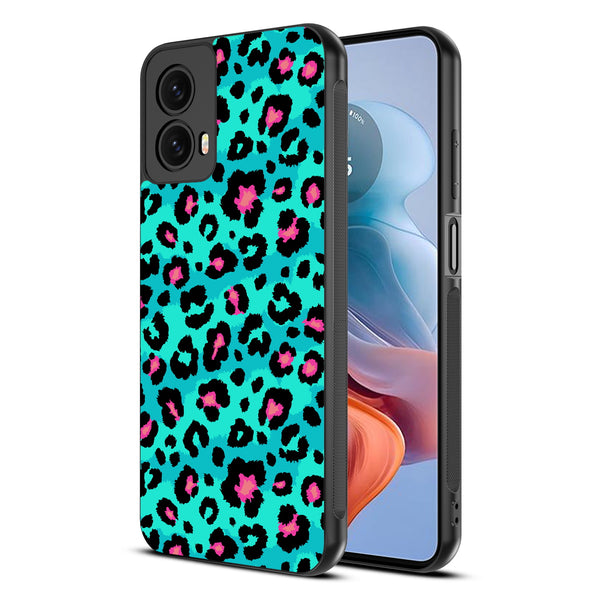 MyBat Design Lab Series Case for Motorola Moto G 5G (2024) - Multicolor Leopard - MMG5G24CSLESM004-2.jpg