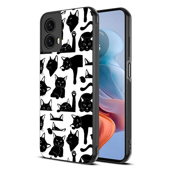 MyBat Design Lab Series Case for Motorola Moto G 5G (2024) - Black Cats - MMG5G24CSLESM017-2.jpg