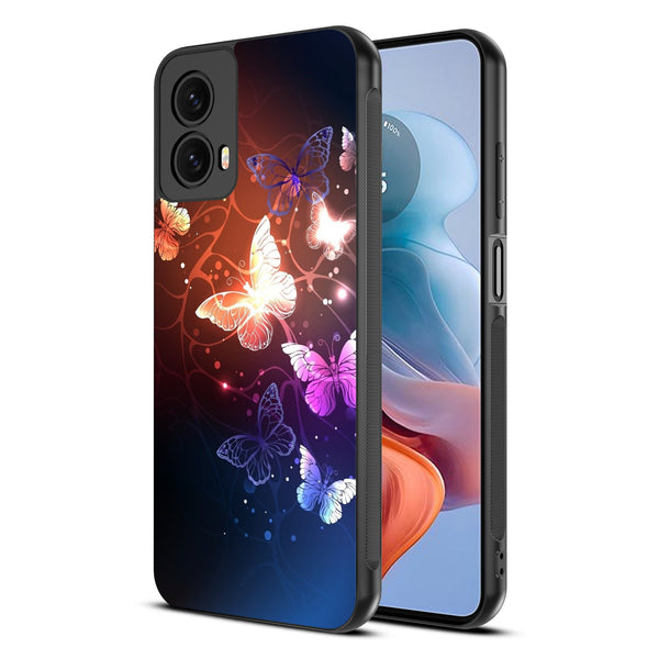 MyBat Design Lab Series Case for Motorola Moto G 5G (2024) - Neon Butterflies - MMG5G24CSLESM022-2.jpg