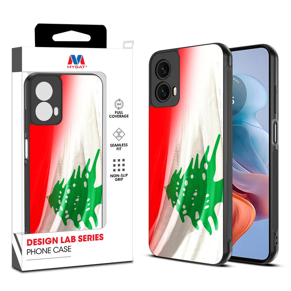 MyBat Design Lab Series Case for Motorola Moto G 5G (2024) - Lebanese Flag - MMG5G24CSLESM033-1.jpg
