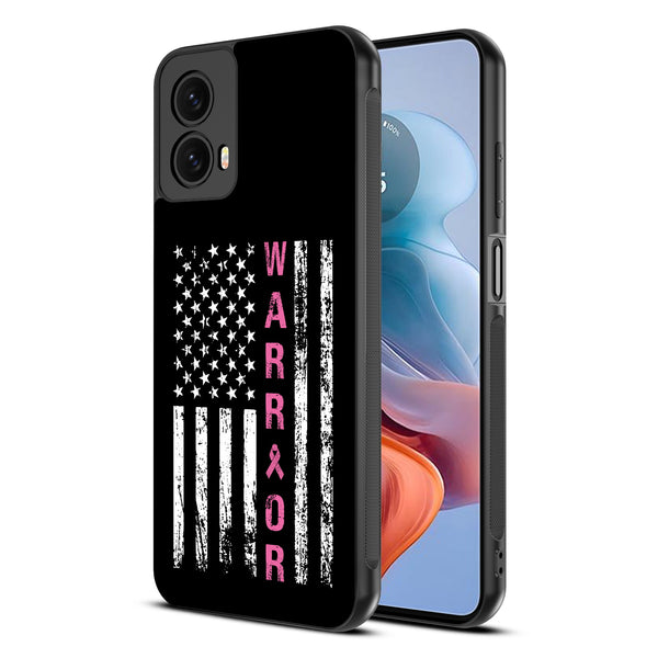 MyBat Design Lab Series Case for Motorola Moto G 5G (2024) - Pink Ribbon - MMG5G24CSLESM035-2.jpg