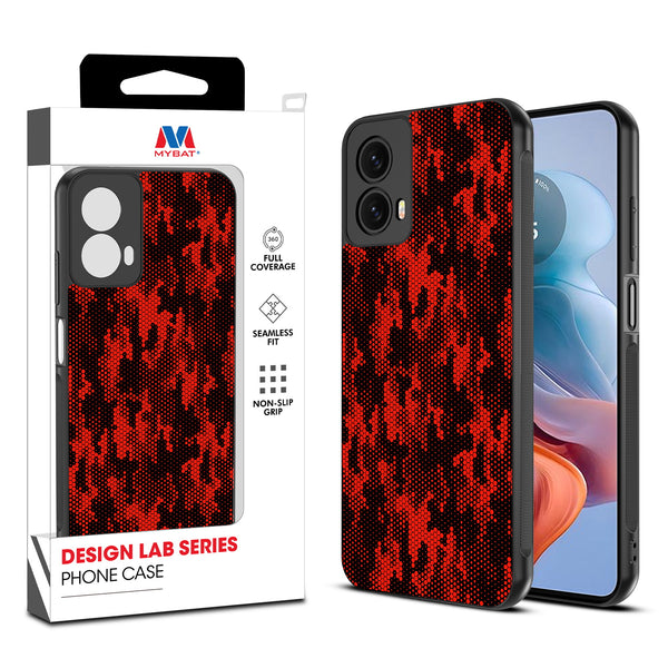 MyBat Design Lab Series Case for Motorola Moto G 5G (2024) - Red Digital Camouflage - MMG5G24CSLESM086-1.jpg
