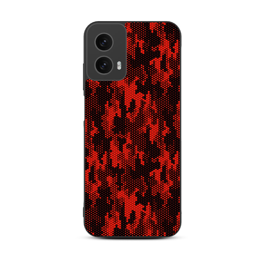 MyBat Design Lab Series Case for Motorola Moto G 5G (2024) - Red Digital Camouflage - MMG5G24CSLESM086-3.jpg