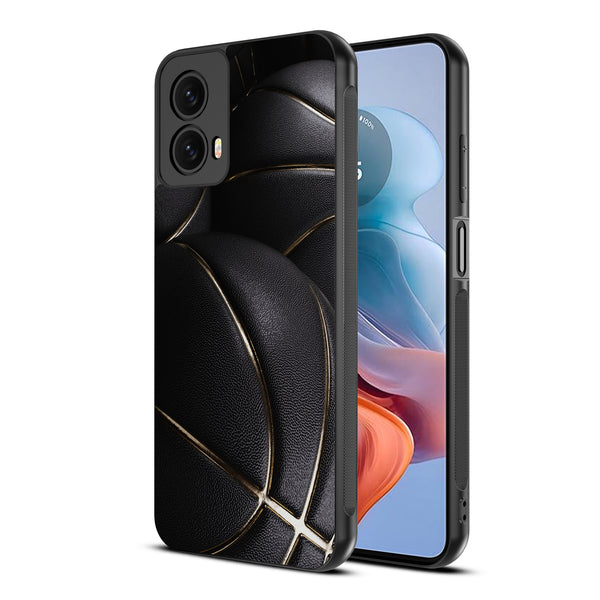 MyBat Design Lab Series Case for Motorola Moto G 5G (2024) - Black Basketballs - MMG5G24CSLESM090-2.jpg