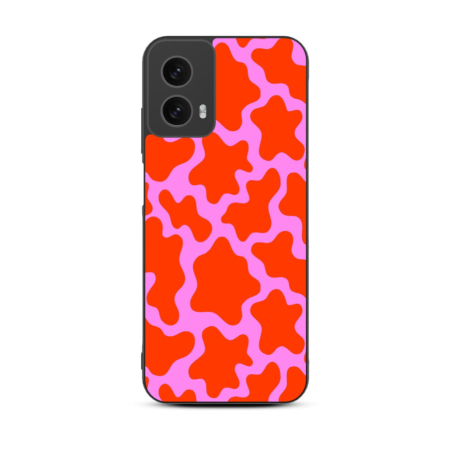 MyBat Design Lab Series Case for Motorola Moto G 5G (2024) - Pink Retro Splashes